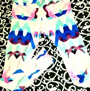 Artsy Watercolor Leggings
